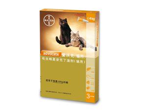 吡虫啉莫昔克丁滴剂（猫用4kg以内）