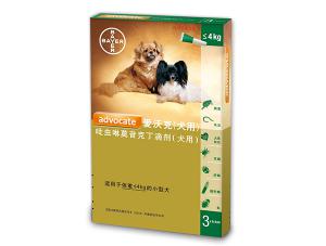 吡虫啉莫昔克丁滴剂（犬用4kg以内）